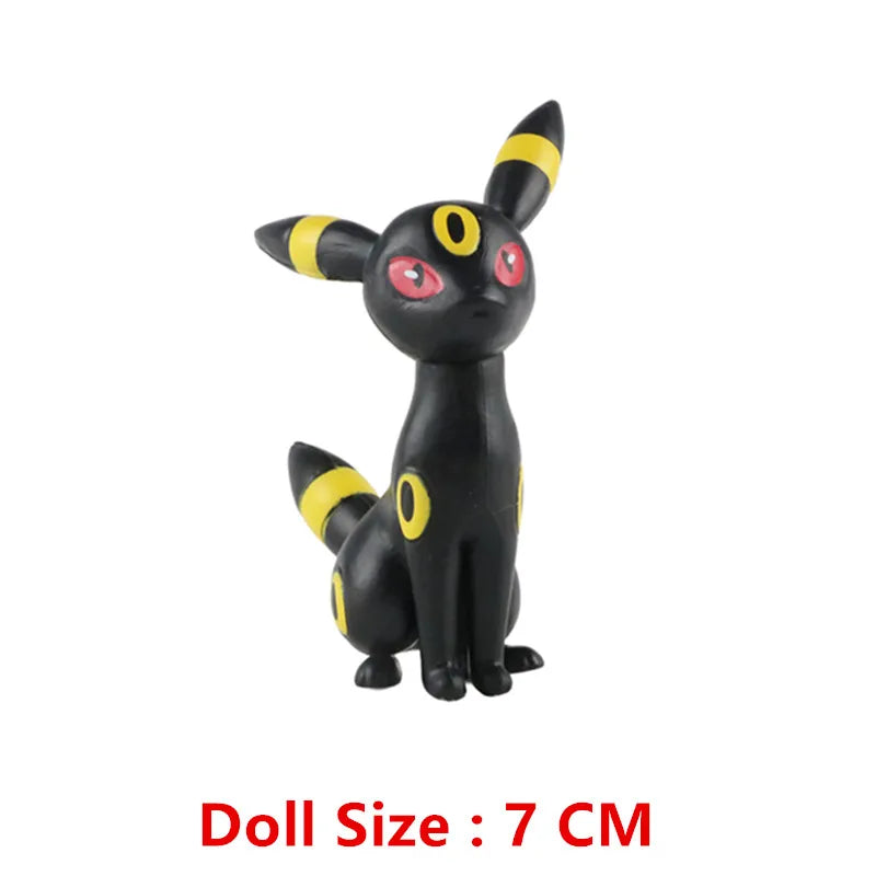 Pokemon Anime Figure Pikachu Sun Elf Eevee Gengar Monstruo De Bolsillo Cartoons Figure Model Action Toy Gift Buy in bulk