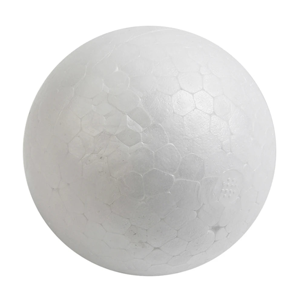6-12cm Modelling Polystyrene Foam Balls White Craft Balls DIY Hand-painted Gifts Accessory Wedding Celebrations Event Supplies