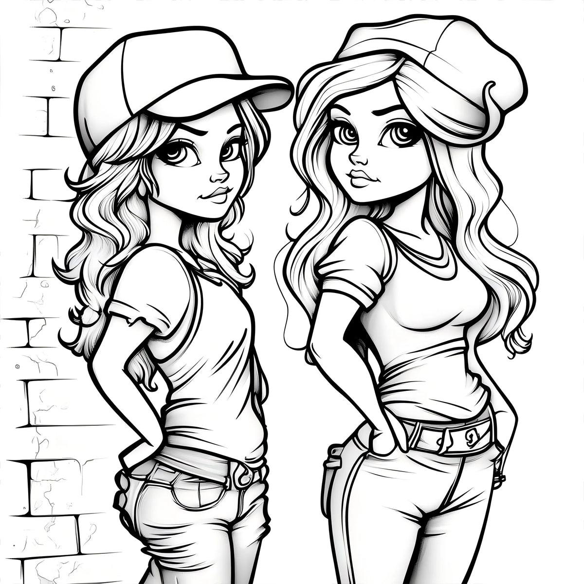 Joint Graffiti Colouring Book Adult Picture Book