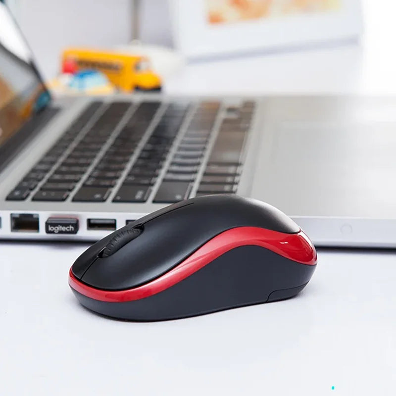 New M185 Mini Wireless Mouse Comfortable Portable Mouse Mice 1000DPI Ergonomic Mouse 2.4GHz with USB Mini Receiver for PC/Laptop