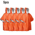 Outdoor Emergency Insulation Raincoat Multifunctional First Aid Raincoat Life Blanket Rainproof and Cold Resistant Dual-purpose