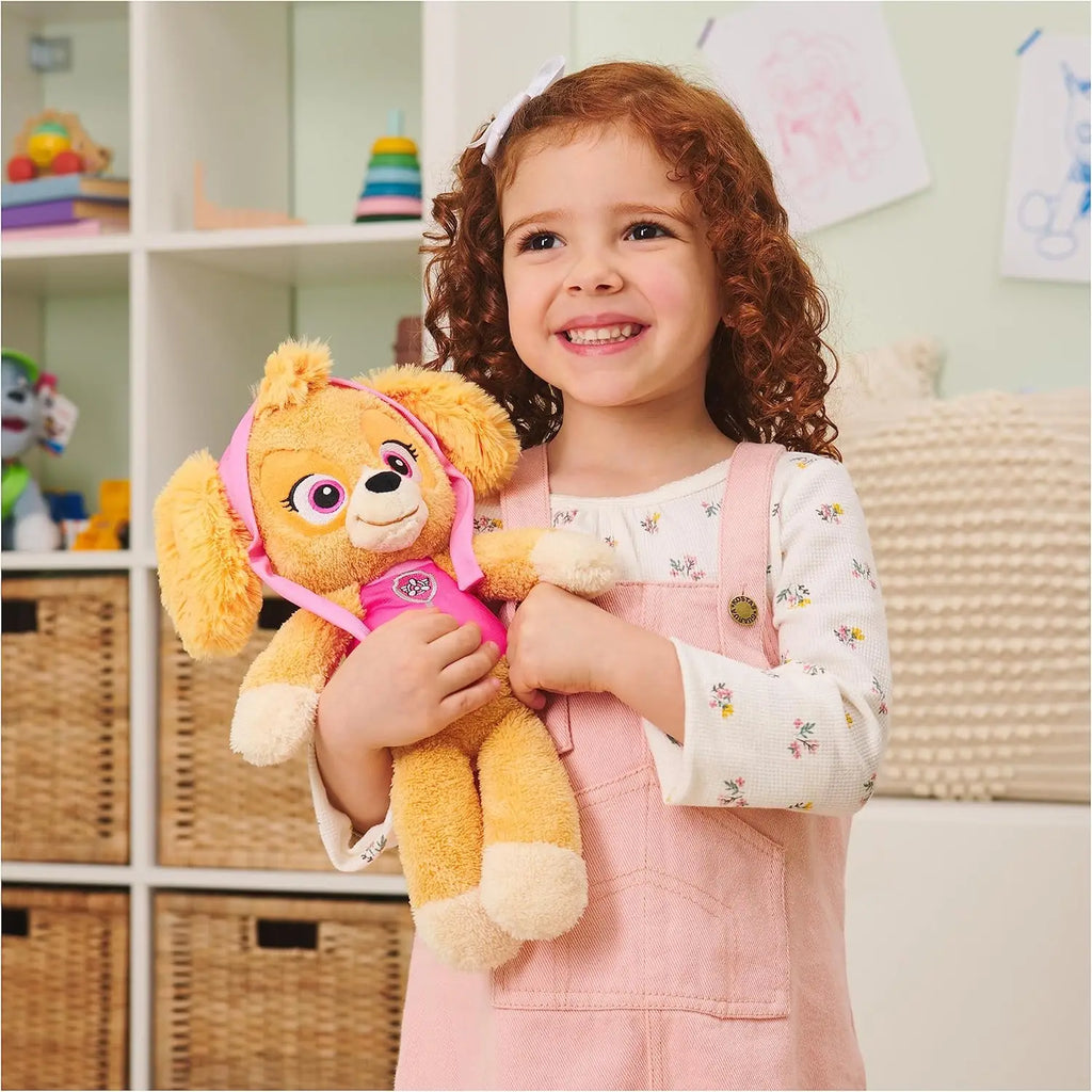Genuine PAW Patrol Official Chase Skye Marshall Rubble Take Along Buddy Plush Toy Premium Stuffed Animal 13” 30cm Children Gift