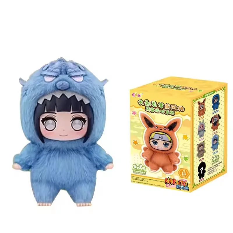 New EAKI Naruto Blind Box Shippuden Party Series Uzumaki Stuffed Shippuden Original Plush Figure Ornament Toy Collection Gift