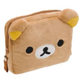 Rilakkuma Cute Makeup Organizer Storage Bag Cartoon Bear Plush Kawaii Cosmetic Cosmetic Bags Vanity Beauty Case Cute Pencil Case
