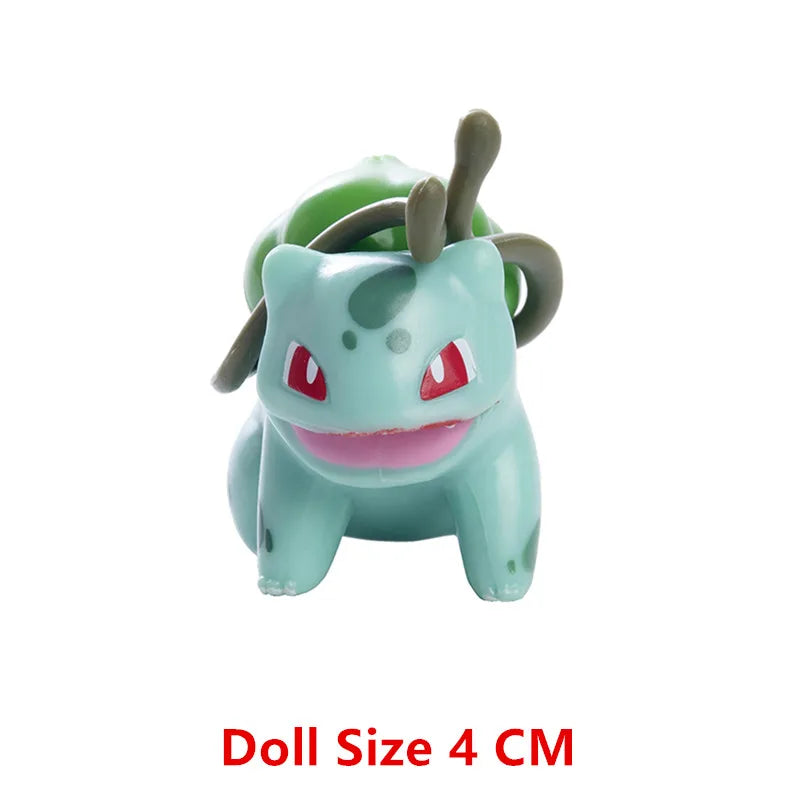 Pokemon Anime Figure Pikachu Eevee Charizard Mewtwo Cartoons Figure Collection Model Pocket Monster Action Toys Birthday Gift