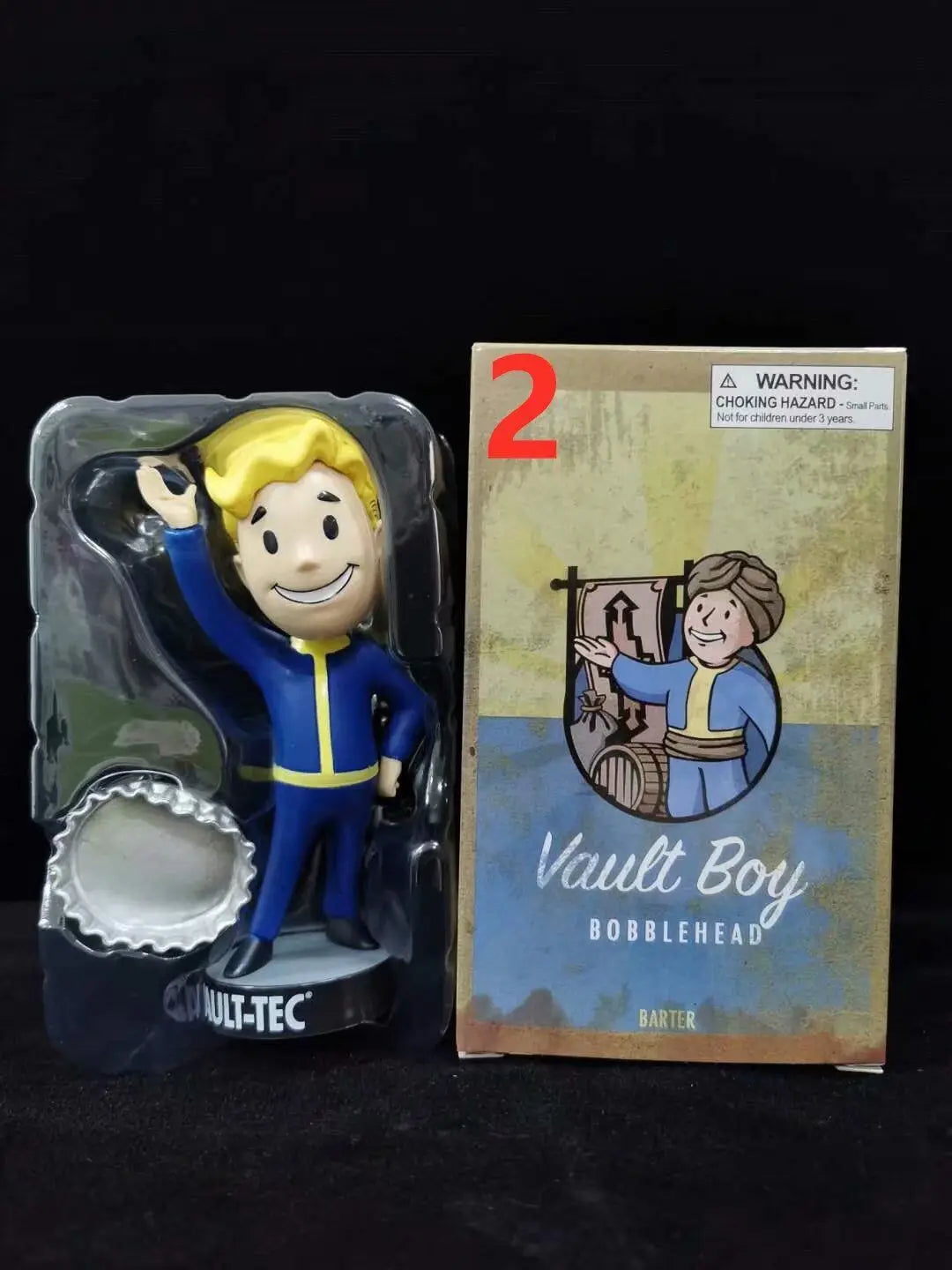 Hot Vault Boy Generation 7 Shaking Anime Action Figure Statue Model Room Ornament Toys Collectible Childrens Surprise Xmas Gifts