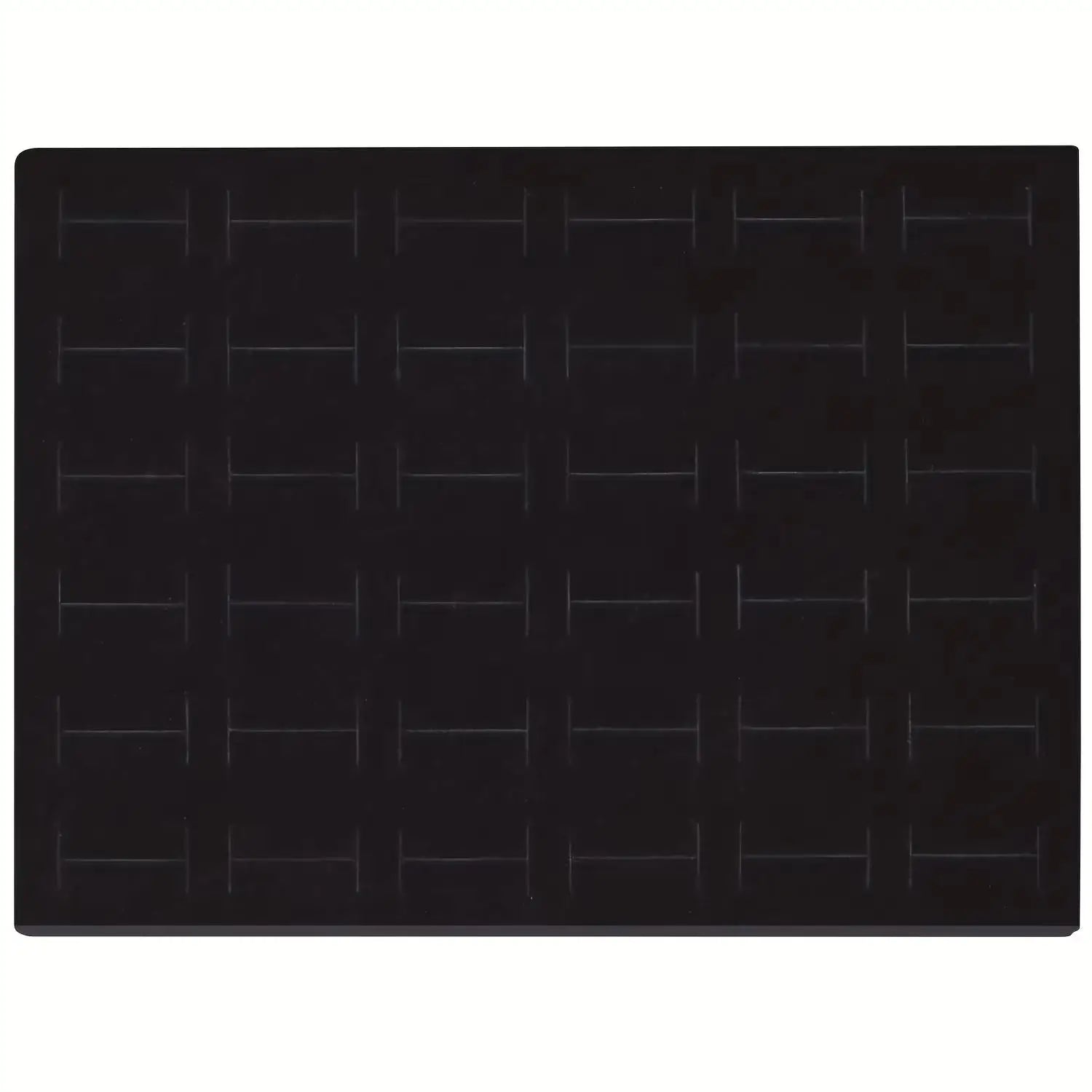 36 Slot Rings Display Box Stand Metal Earrings Storage Box Storage Box with Transparent Cover Jewelry Display Cabinet