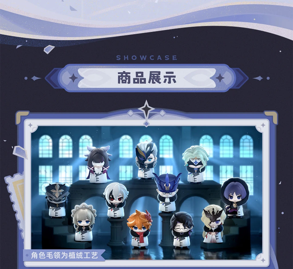 In Stock Suplay Genshin Fatui Harbinger Blind Box Blind Egg Capsules Figurine Decoration Mystery Toys Surprise Gifts Original