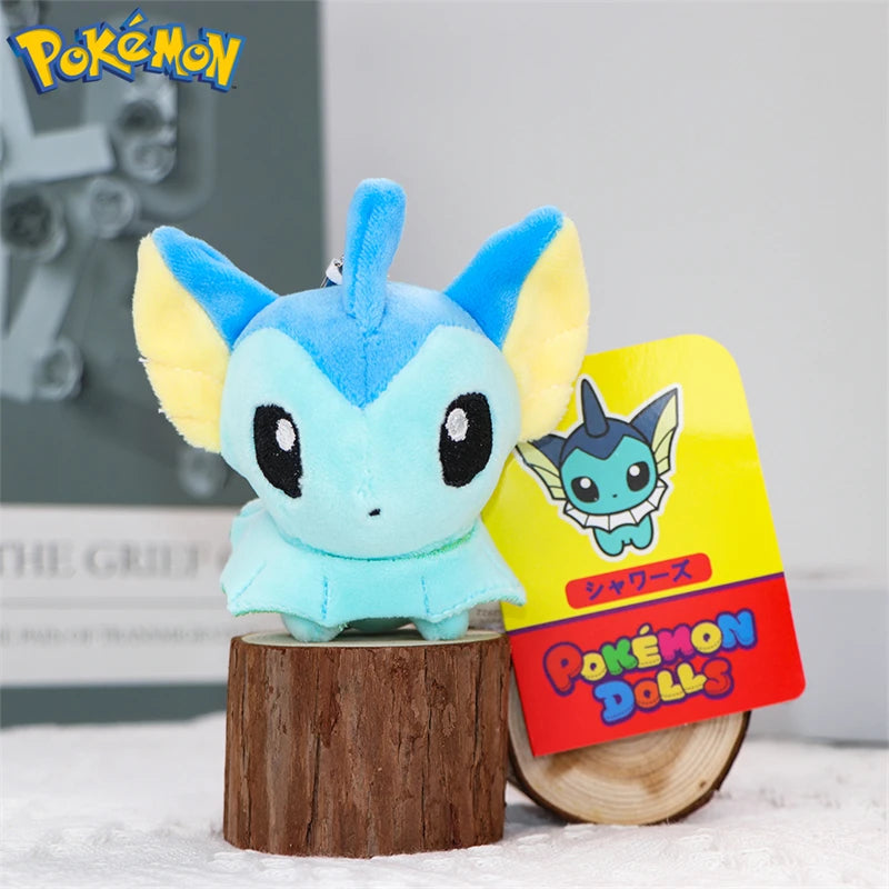 Pokemon Eevee Umbreon Sylveon Espeon Vaporeon Plush Toys Keychain Gengar Duskull Haunter Flareon Stuffed Peluche Doll Gifts Kids