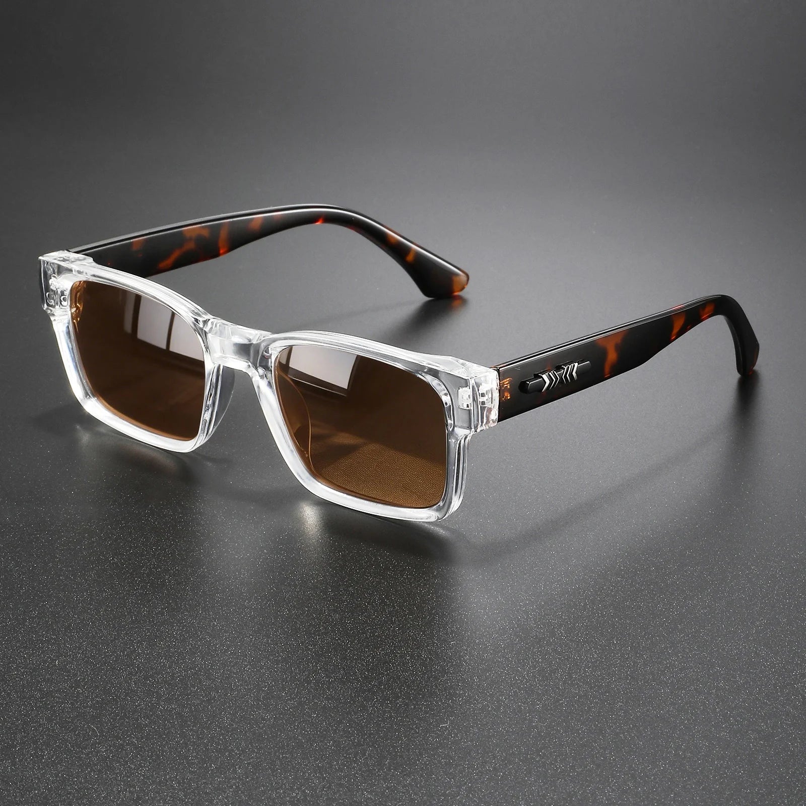 Retro Punk Fashion Sunglasses - Square Protective Frame, UV400 Unisex for Outdoor Adventures & Casual Style