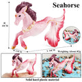 Oenux Original Savage Dinosaurs Myth Dragon Animals Model Fire Bull Octopus Monster Crab Action Figures Kids Collection Toy Gift