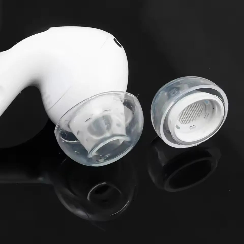 For Airpods Pro 2 Eartips Crystal Earbuds Replacement Transparent Liquid Silicone Earbuds Bluetooth Eartips for Airpods Pro