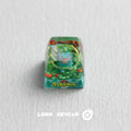 Pokemon Bulbasaur Squirtle Keycap Transparent Keyboard Accessories Anime Cute Resin Shrink Drip Glue Keycaps Oem Esc Original C4