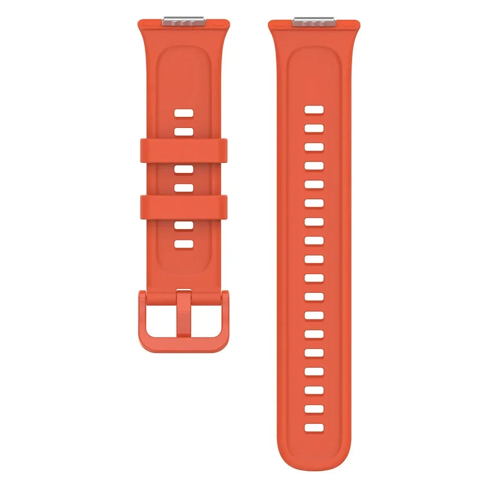 Silicone Strap For Huawei Watch Fit 2 Watch Band Bracelet Replacement Accessories + Transparent TPU Protective Case