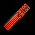 18Pcs/set Car Function Button Switch Button Fluorescent Stickers Waterproof Wear-resistant Car Interior Decoration Stickers