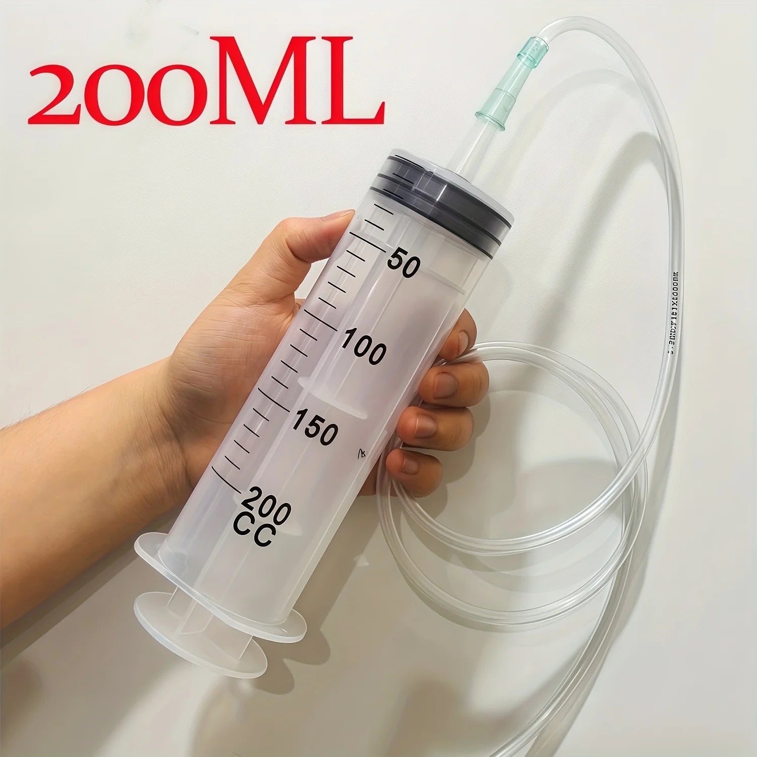 1 set of syringe type water suction/injection dual-use automotive tools, which can be used to suction/inject engine oil/gasoline