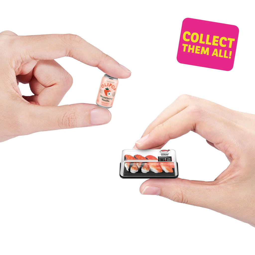 Mini Brands Fridge Mystery Ball Capsule Blind Box Set Play Kitchen Miniature Refrigerator Toys Cute Ornament Kids Birthday Gifts