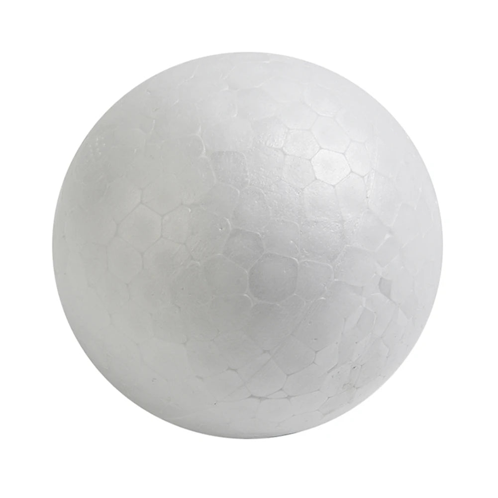 6-12cm Modelling Polystyrene Foam Balls White Craft Balls DIY Hand-painted Gifts Accessory Wedding Celebrations Event Supplies