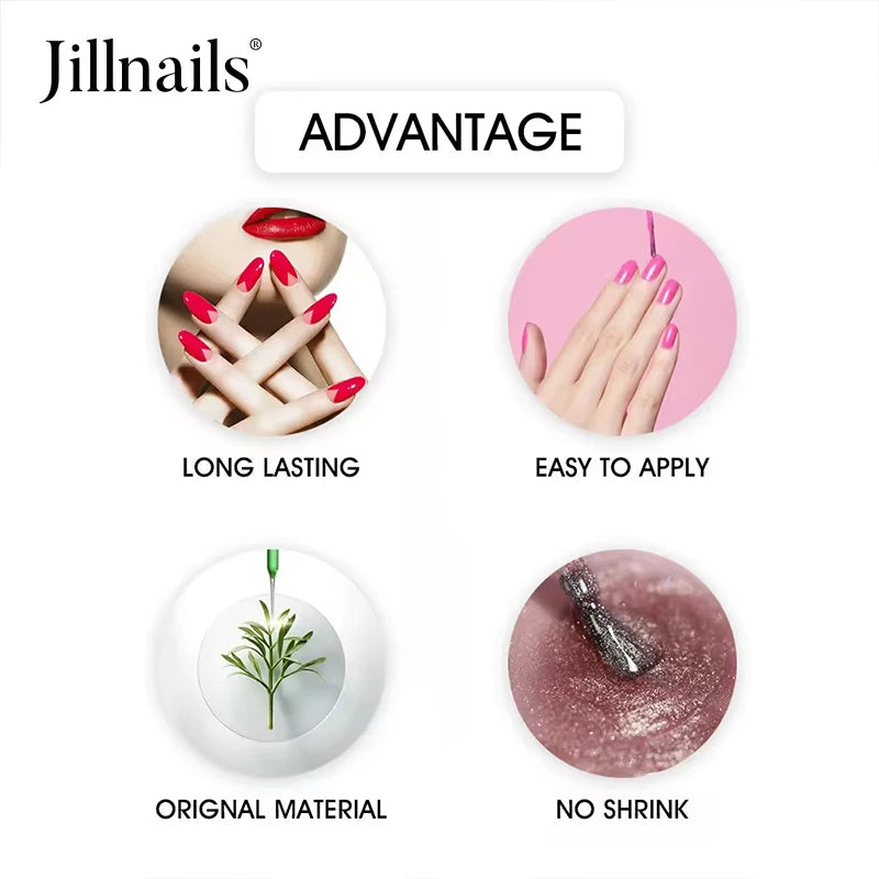 Jillnails 100g Natural Jelly Gel Builder Nails Extension Clear Nail Sculpt Rubber Cream Gel