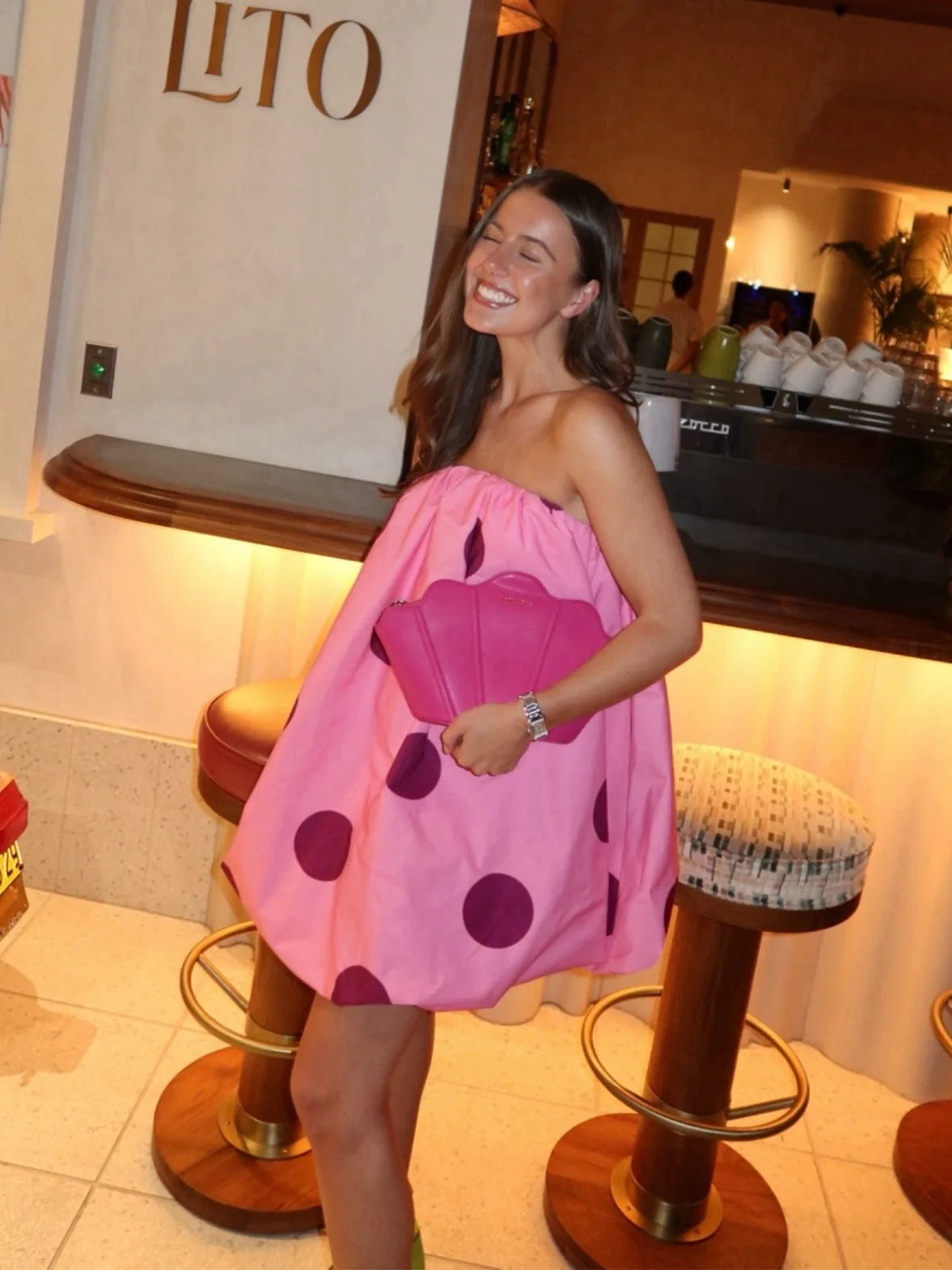 Fashion Polka Dot Dresses Women Summer 2025 Sexy Strapless Sleeveless Mini Vestidos Elegant Classic Pleated Female Party Outfits