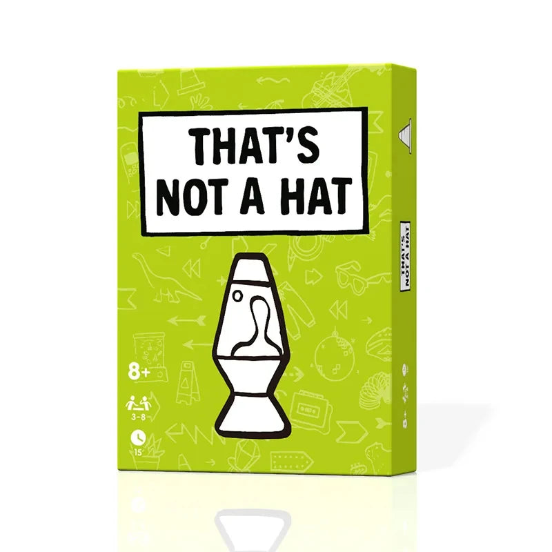 That’s Not A Hat Party Game Set Memory Tabletop Game 3-8 Players Cards for Family Gatherings Interactive Fun Gift