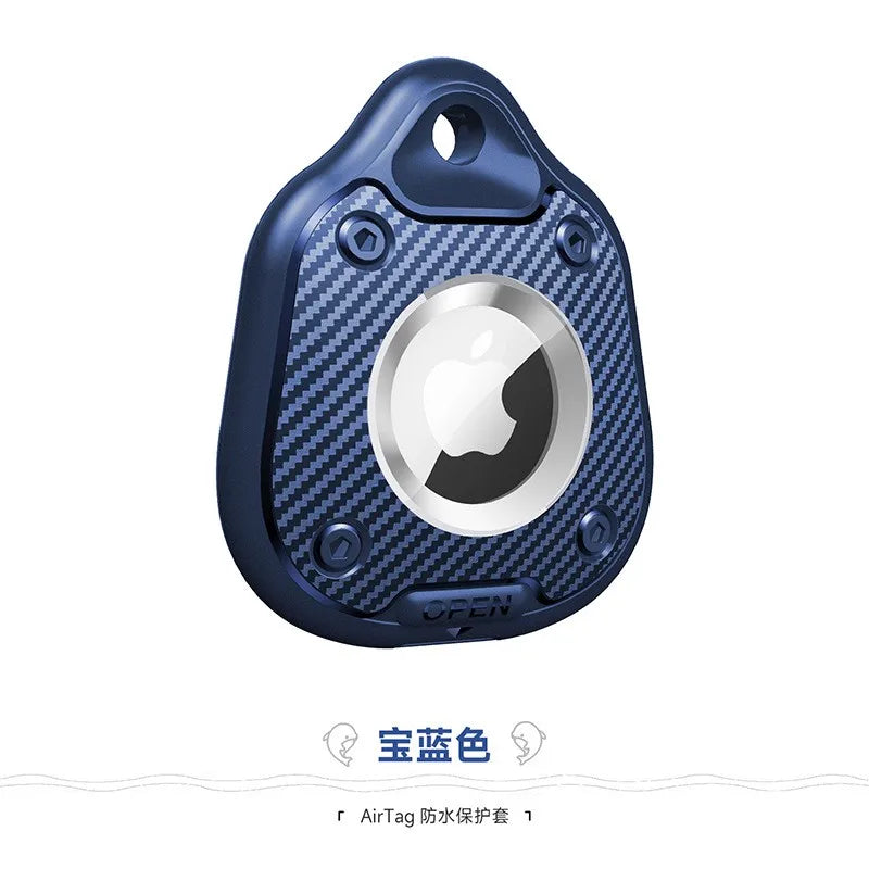Waterproof Case for AirTag Holder Protective Case Suitable for Apple Location Tracker Airtag Key Pet Three Protection Cover