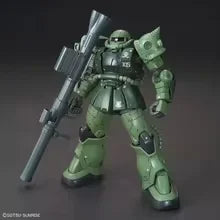 Hg 1/144 Gto Ms-06c-6/R6 Zaku 2 Type C-6 Anime Action Figure Robot Mecha Assembly Model Kit For Kids Plastic Model Doll Toy Gift