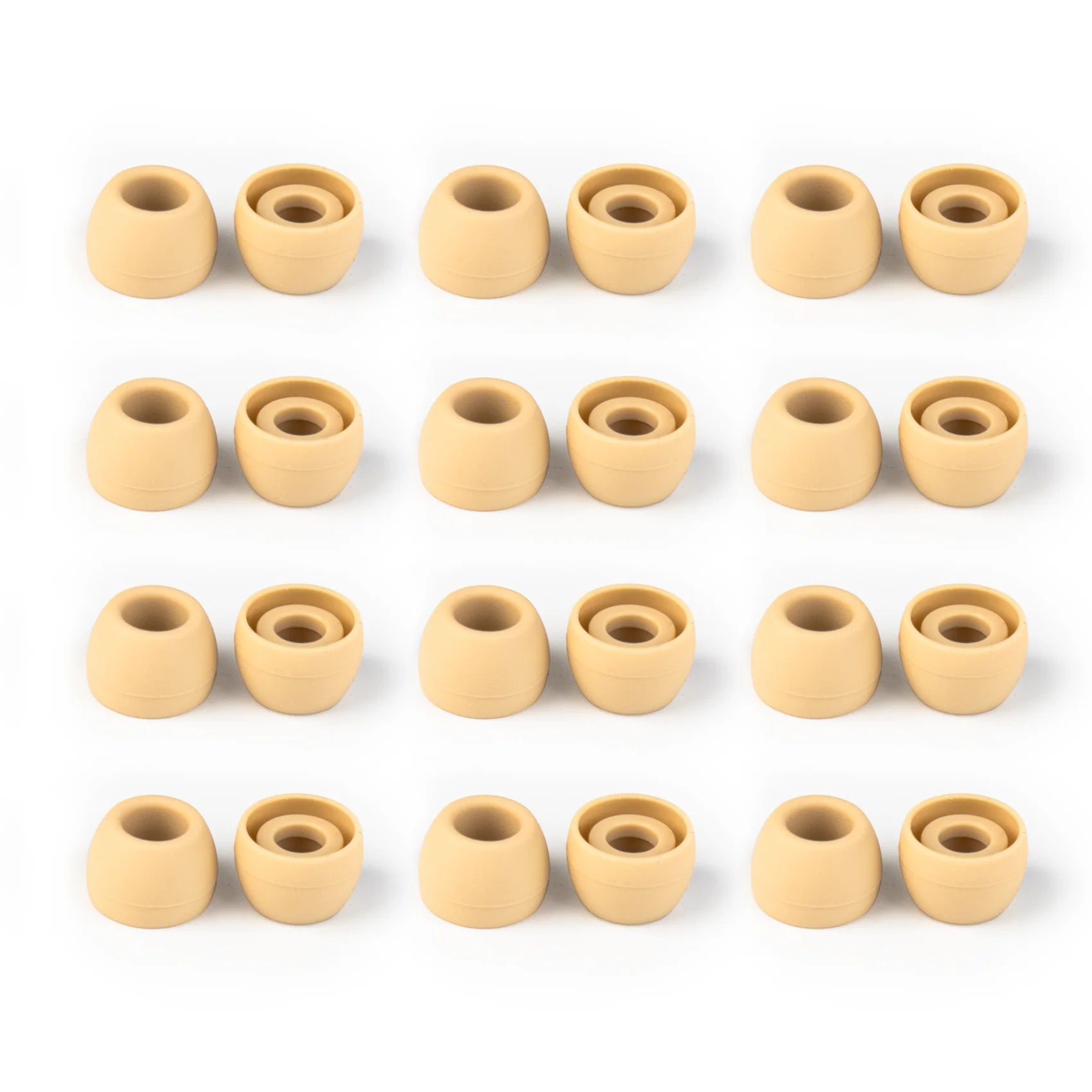 KBEAR 4540 coffee Silicone Eartips Ergonomically Designed Earcap Optional XS/S/M/L size and combination set Comfortable Earmuffs