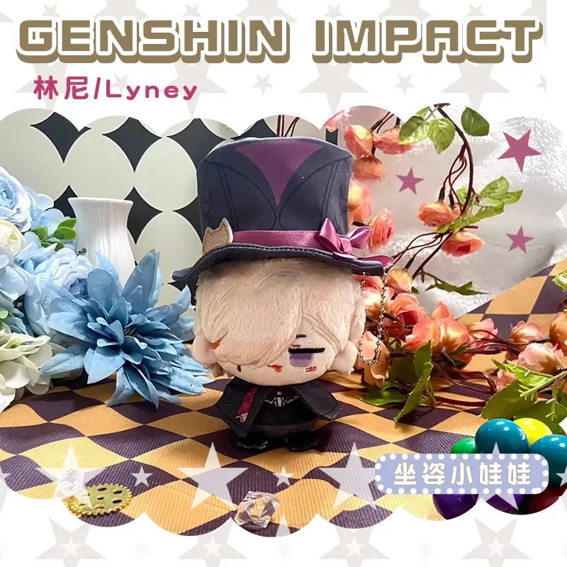 Genshin Impact Plush Doll Sandrone Columbina Yae Miko Arlecchino Sigewine Yae Miko Game Cosplay Stuffed Kids toy Illuga gift