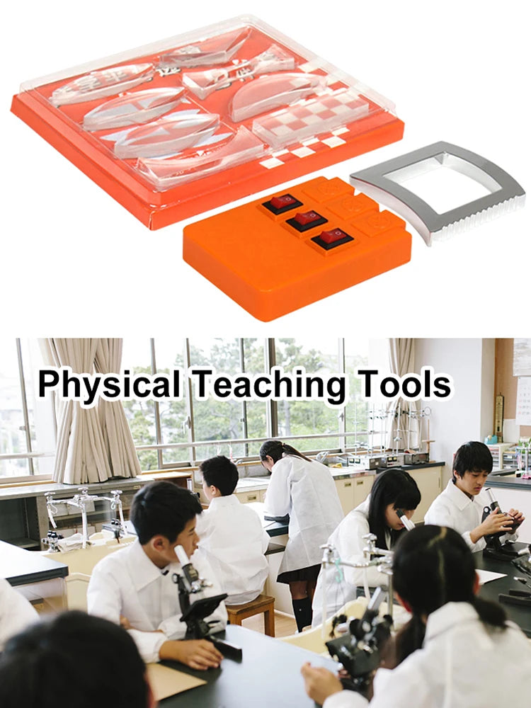 Refraction Optical Experiment Set Lens Imaging Equipment ToolsTeaching Aids Geometric Optics Experimental Set Learning Kits