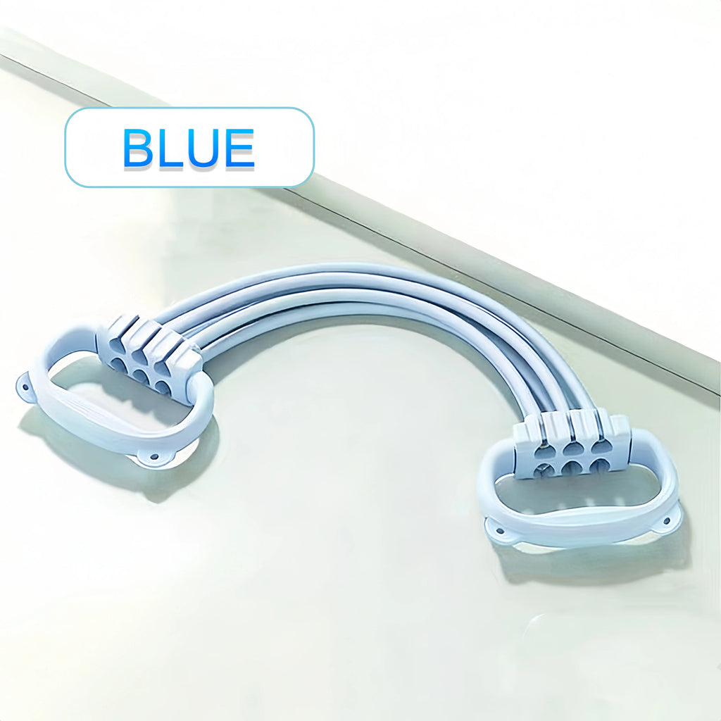 Stretch Strap Yoga 6 Ropes Adjusted Tensioner Yoga Tool Open Back Practice Shoulder Yoga Stretching Belt Elastic Stretch Band