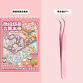 Mr Paper 45Pcs Scenes Cartoon Landscape Sticker Book Forest Village DIY 3D Sticker Cabin Scene Pocket Birthday Gift For Planner