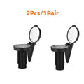 Bicycle Rear View Convex Mirror, 1PC Drop Bar Handlebar Mount Bike Back Sight Reflector, Lightweight Acrylic Lens Cycling Mirror