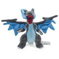 Mega Charizard X Plush Toys Mega Charizard Evolution Doll Soft Stuffed Animals Toys Gifts for Children 9 Inch