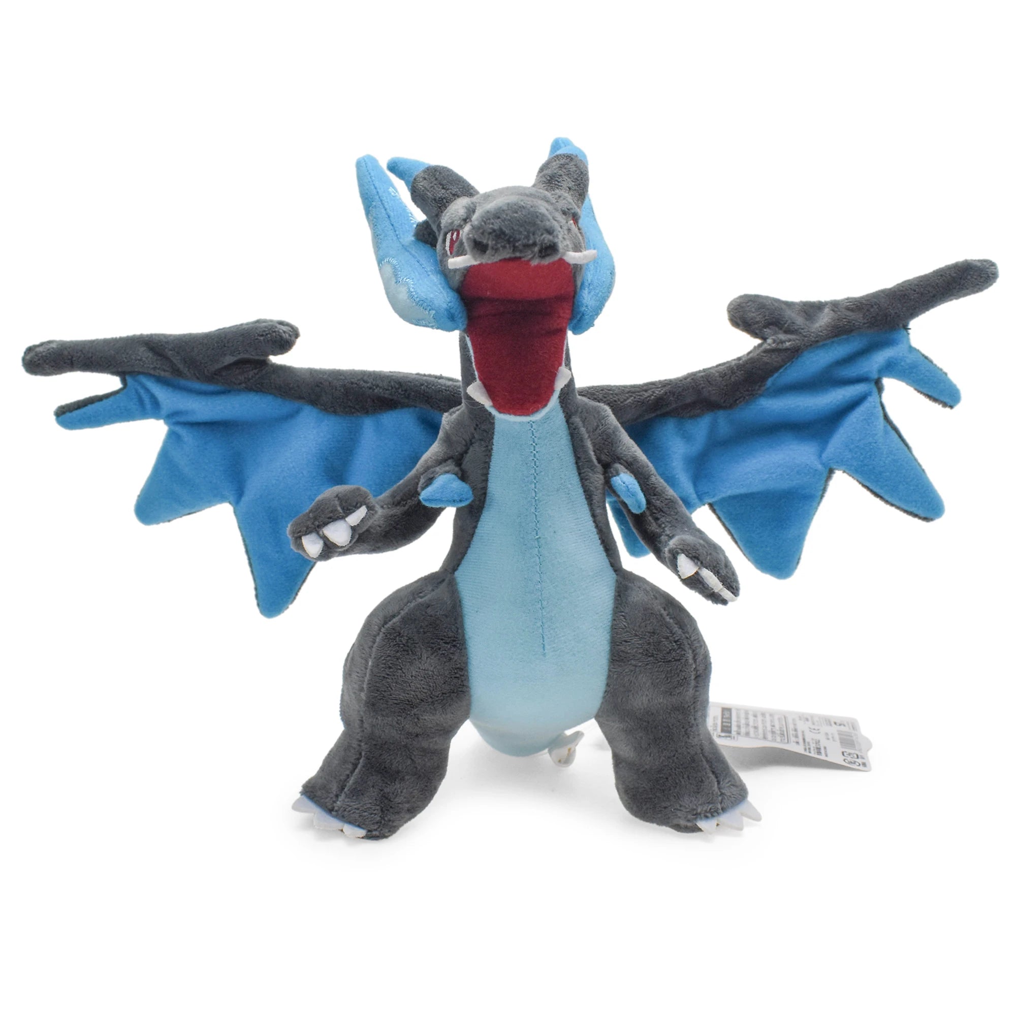 Mega Charizard X Plush Toys Mega Charizard Evolution Doll Soft Stuffed Animals Toys Gifts for Children 9 Inch