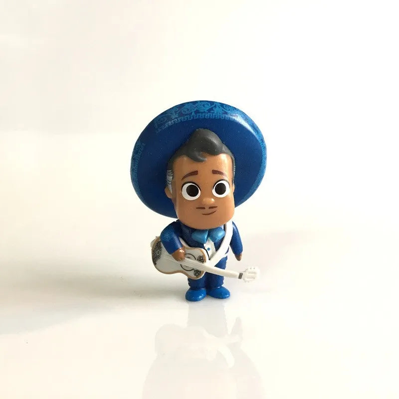8 Pieces / Set COCO Cartoon Movie Action Figure Vinyl Figurine Collection Model Doll Toys