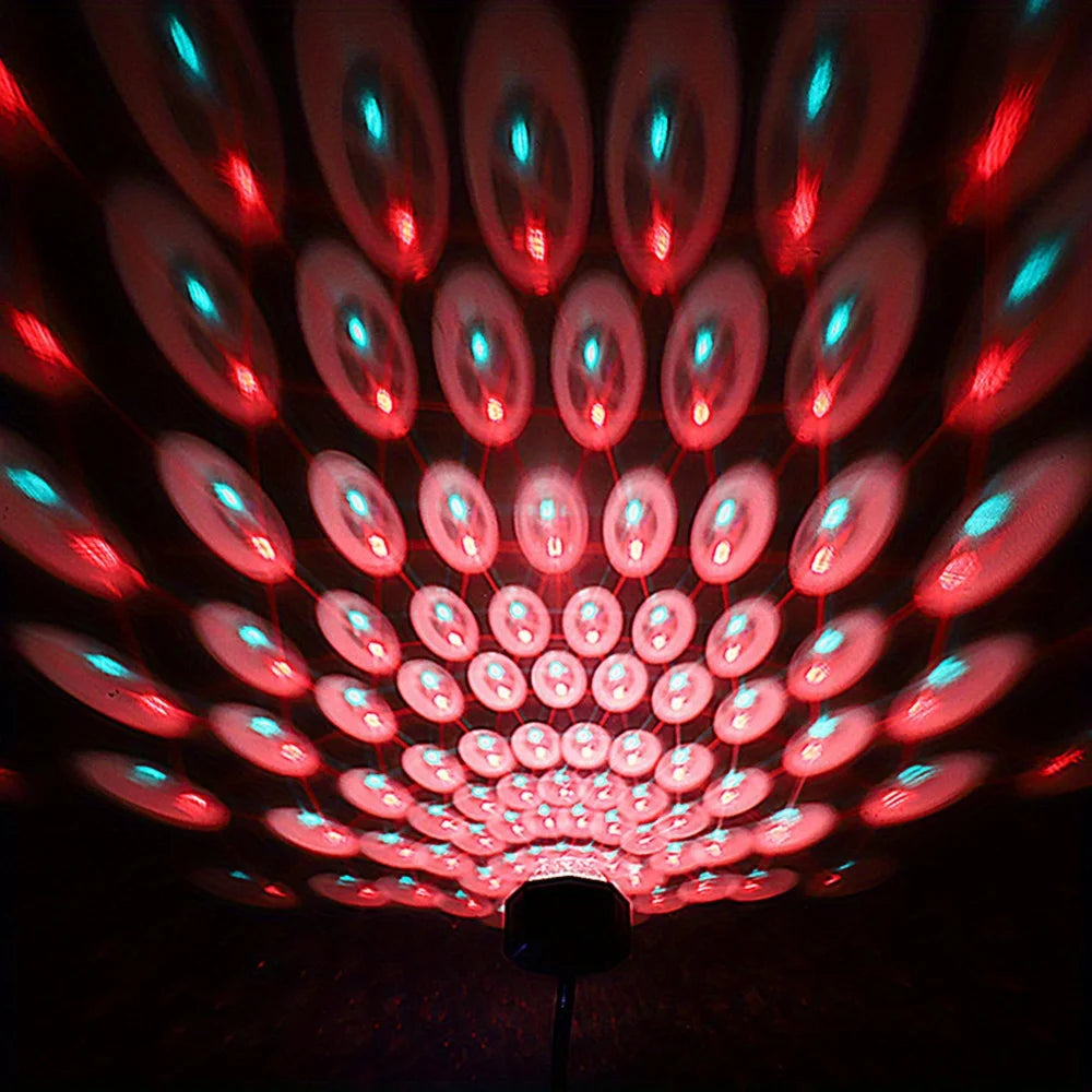 vehicle LED Starry Sky Night Light, USB Powered Galaxy Star Projector, Lamp for Car Roof, Room, Ceiling Decor, Plug and Play