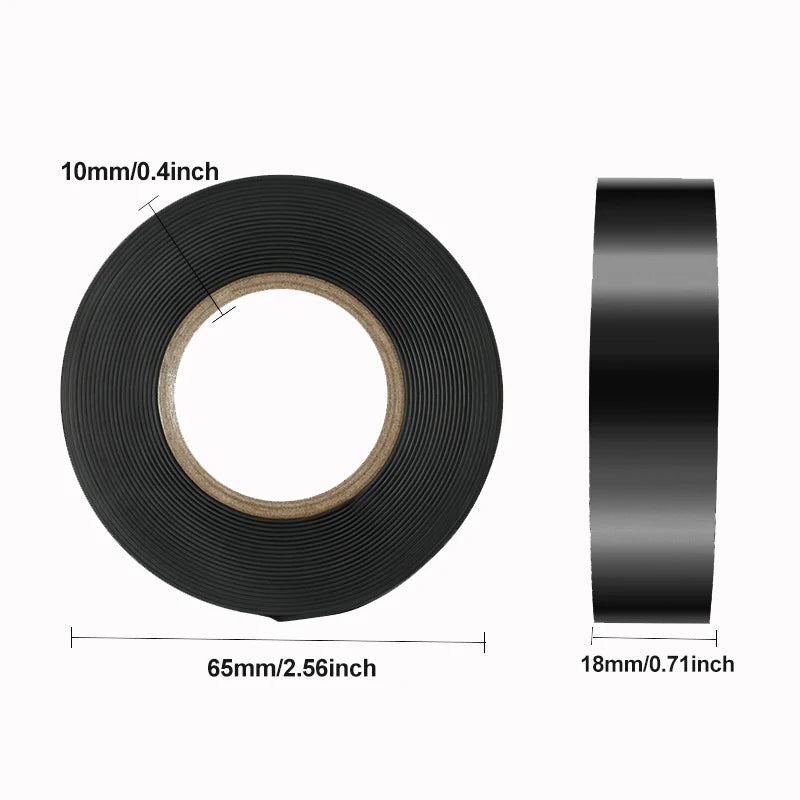 10/20/50/100M Flame Retardant Electrical Insulation Tape Strong Adhesive Wire Harness Tape for Electrical Wiring Waterproof Tape