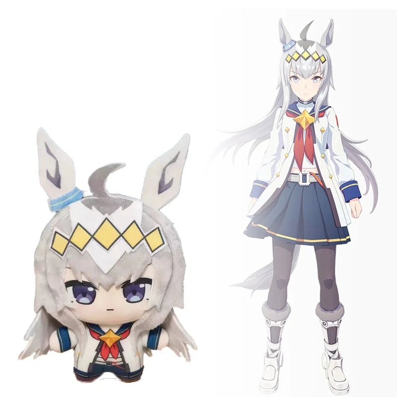10CM Kawaii Uma musume Plush Toy Cartoon Anime Game Character Merchandise Keychain Cosplay Peripheral Dolls Kid Collectible Gif