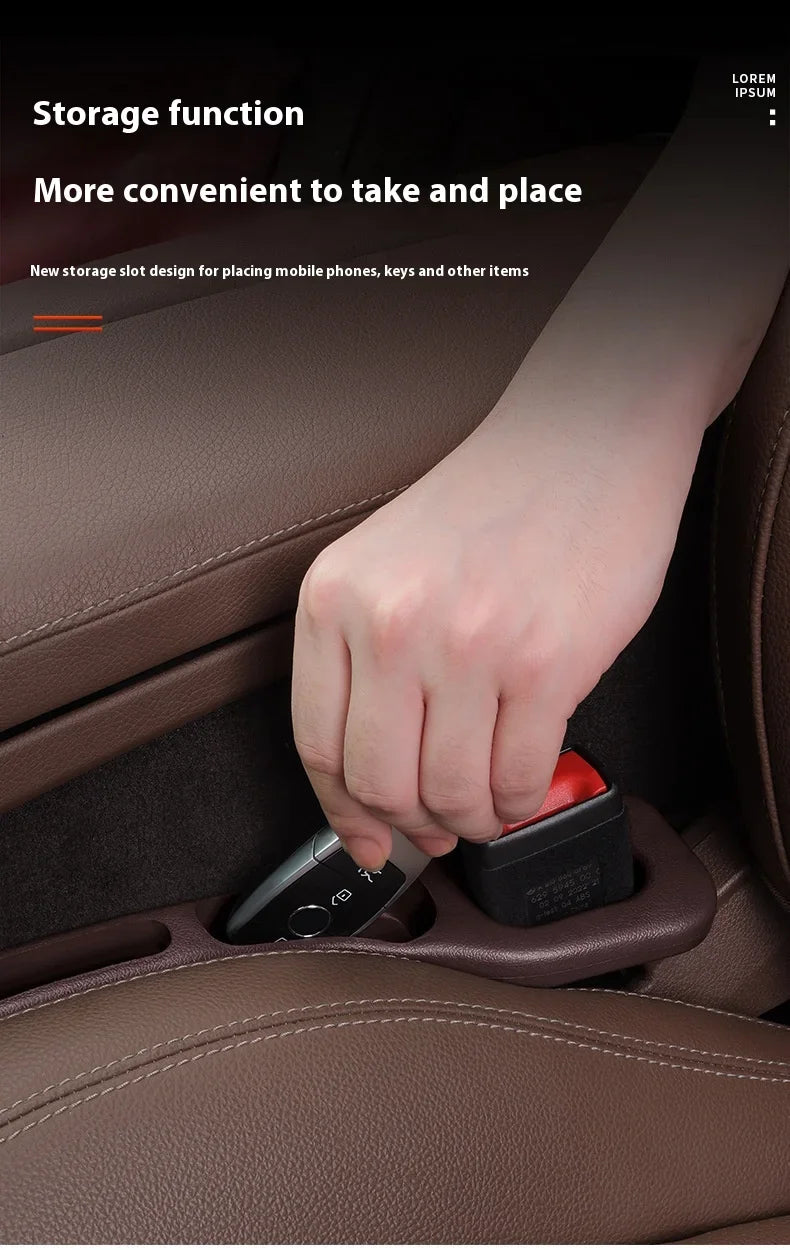 1 Pair of Car Seat Gap Plug Strips Seat Edge Protection Plug Strips and =Seat Anti-leak Plug Strips Have A Comfortable Hand Feel