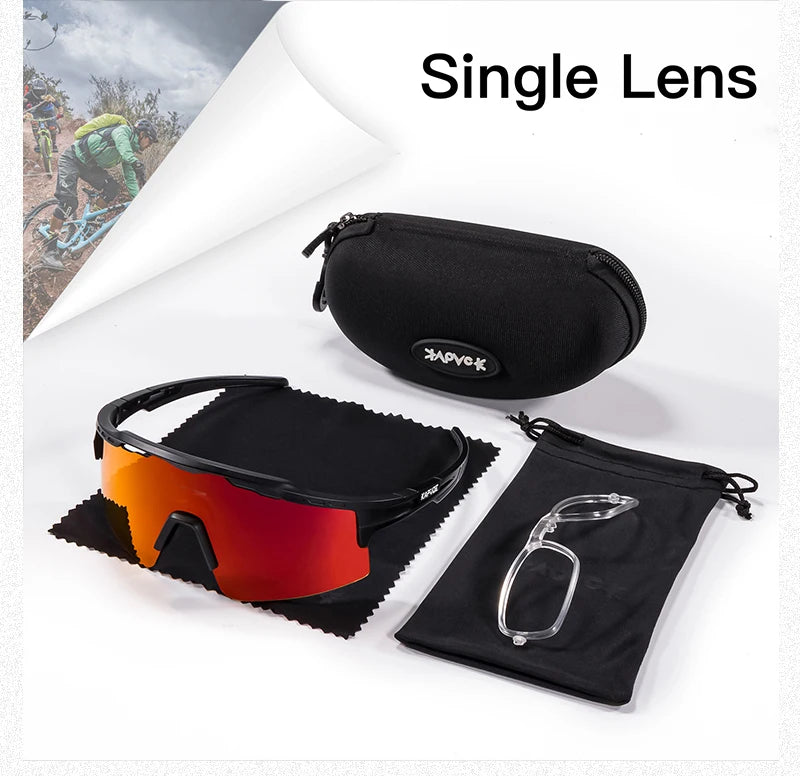 Polarized MTB Cycling Glasses Sports Runing Sunglasses Men Women Bike Bicycle Goggles Skiing Fishing Climbing Eyewear