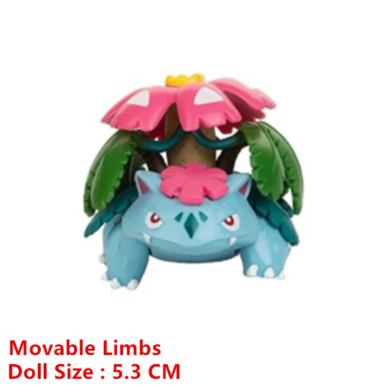 Pokemon Anime Figures Pikachu Mewtwo Flying Dragon Meowth Collection  Figure Action Toys Model Birthday Gifts Bulk Buy Lot