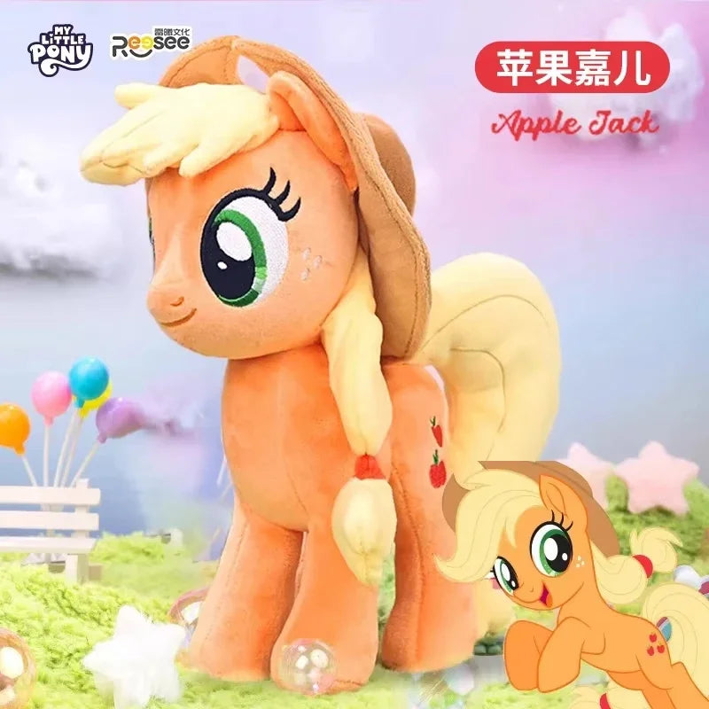New My Little Pony Plush Toys Twilight Sparkle Pinkie Pie Rarity Fluttershy Applejack Rainbow Dash Stuffed Doll Kid Xmas Gift