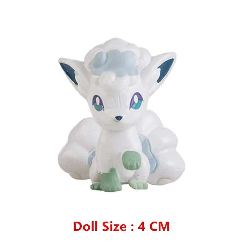 New Pokemon 4-13Cm Cartoons Movie Anime Figure Pikachu Lucario Mewtwo Flying Dragon Pet  Action Figures Model Toy Birthday Gifts