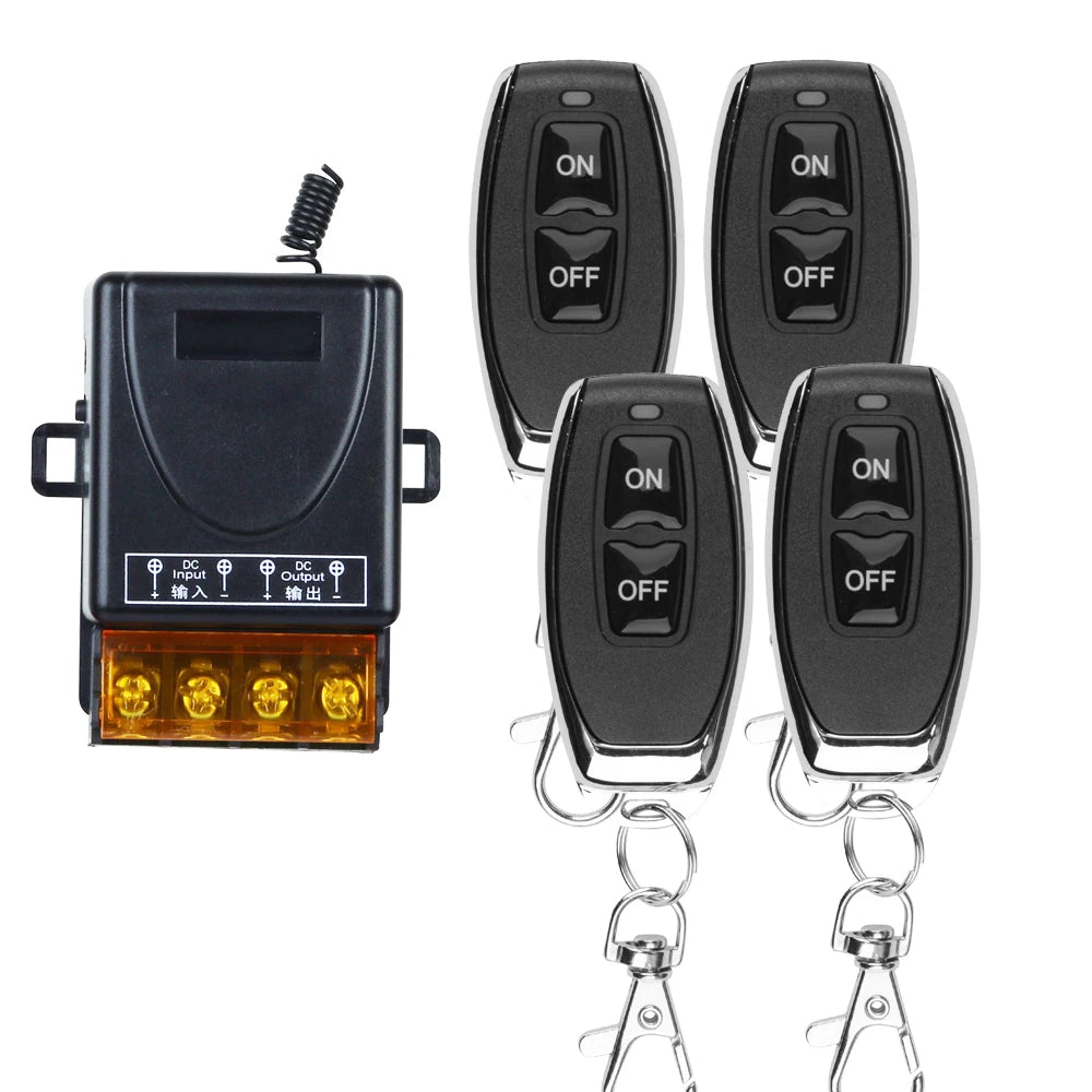 AC220V 433Mhz Remote Control Switch Hign Power On off Remote Control Transmitter for Water Pump Motor LED/Electric Appliance