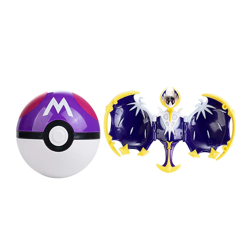 About Pokemon Anime Figure Charizard Pikachu Gyarados  Pocket Monster Figure Pokeball Action Deformation Toy Model Gift