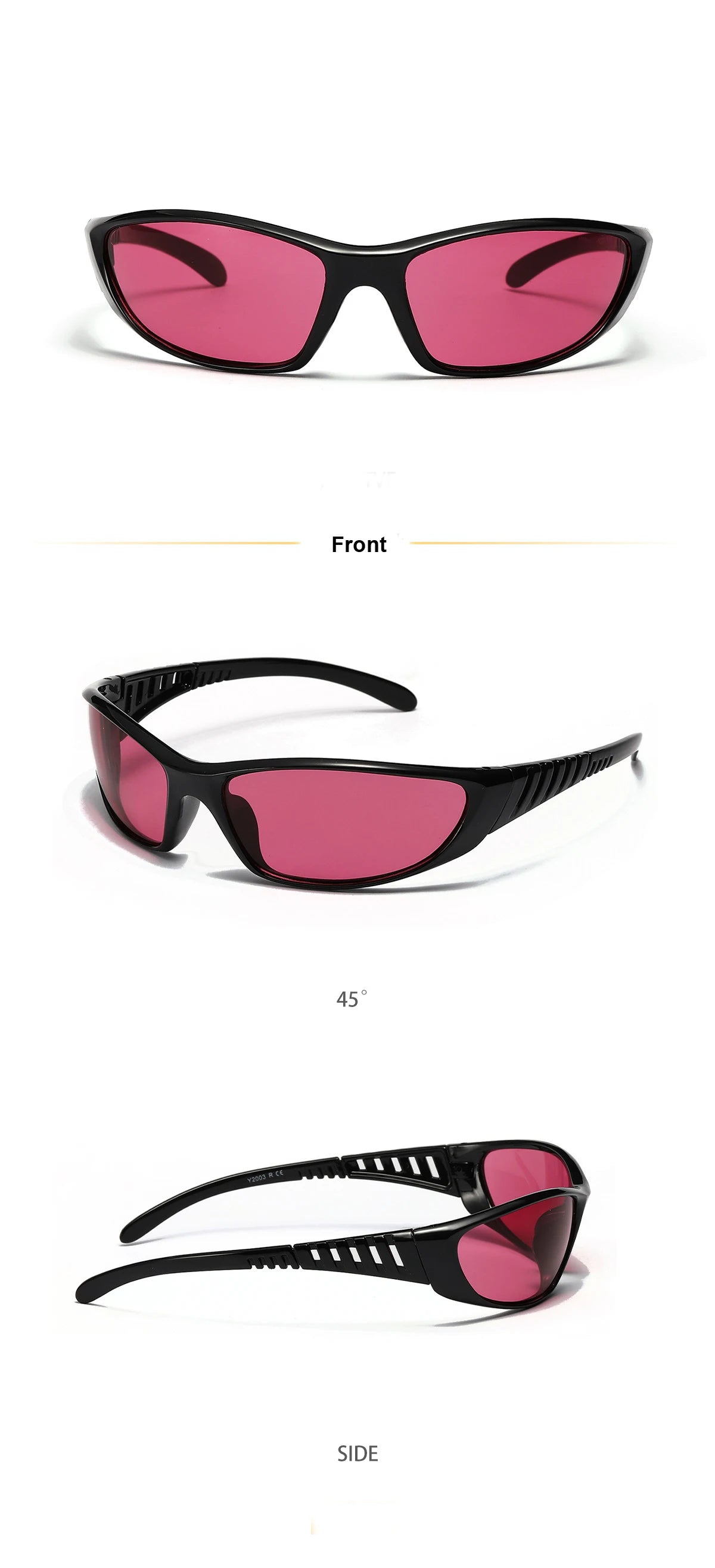Silver sunglasses, color technology sensation, net red sunglasses, men's and women's fishing glasses accessories, tools, outdoor