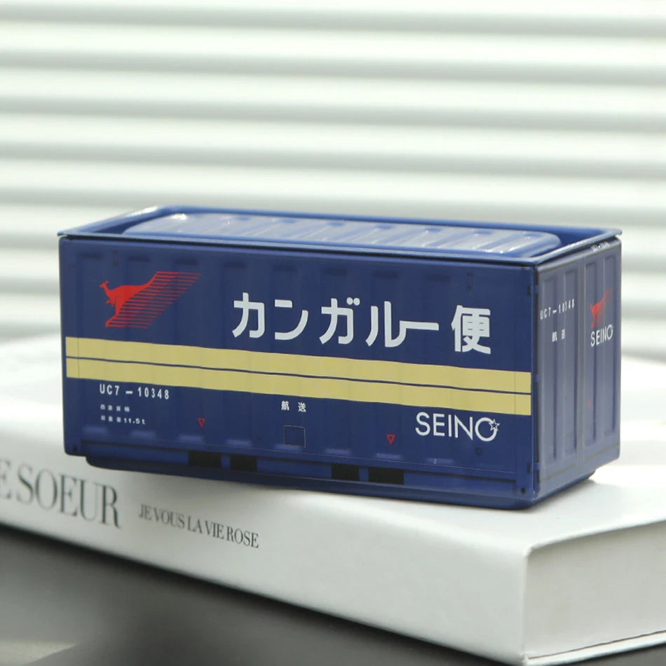Miniature Storage Display Box Desktop Mini Container Model Mini Iron Storage Box Creative Decoration Collect Small Items Gifts