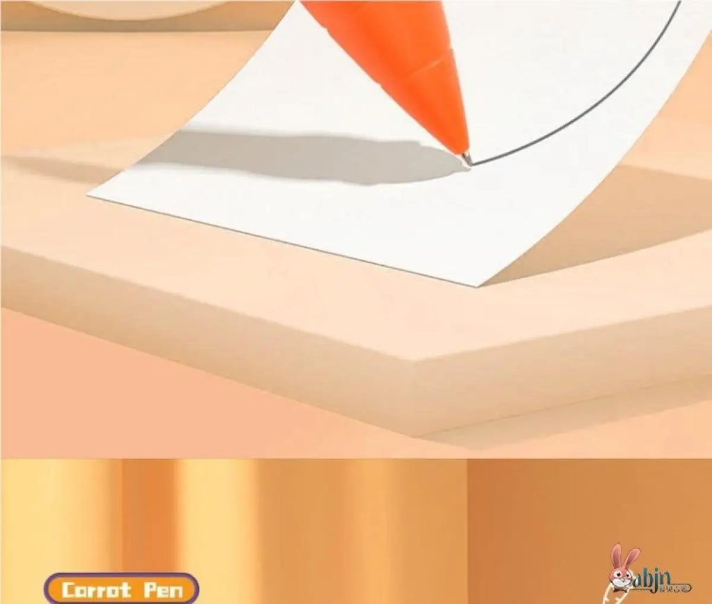 New Hot Sale Cute Carrot Voice Recorder Toy Ballpoint Pen 2 in 1 Multifunctional Writing Tool
