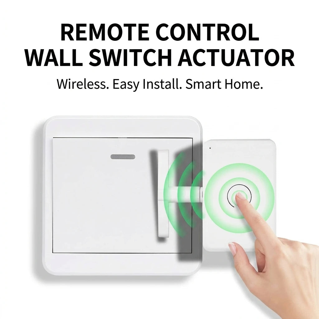 Wireless Remote Control Switch Automatic Button Pusher Lazy ON/OFF Controller for Lights And Tools No Wiring Needed